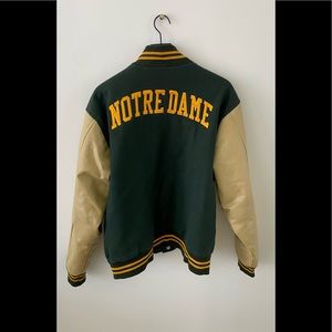 Vintage original Notre Damn Varsity Jacket